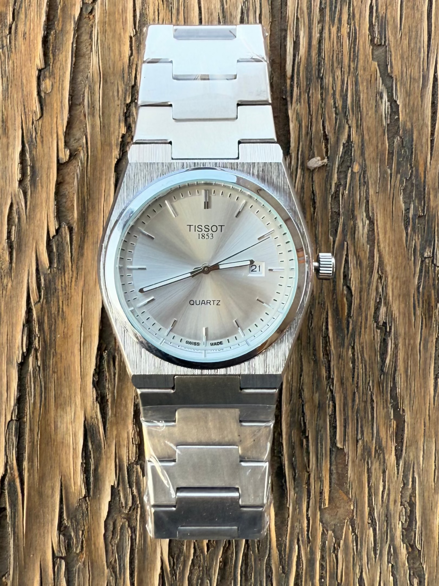 Tissot PRX Quartz (Silver Strap - White Face)