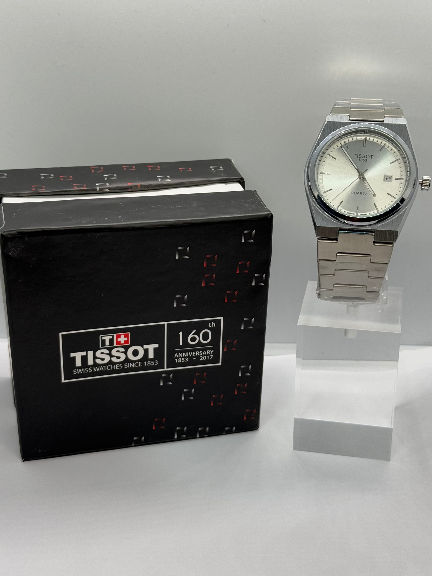 Tissot PRX Quartz (Silver Strap - White Face)