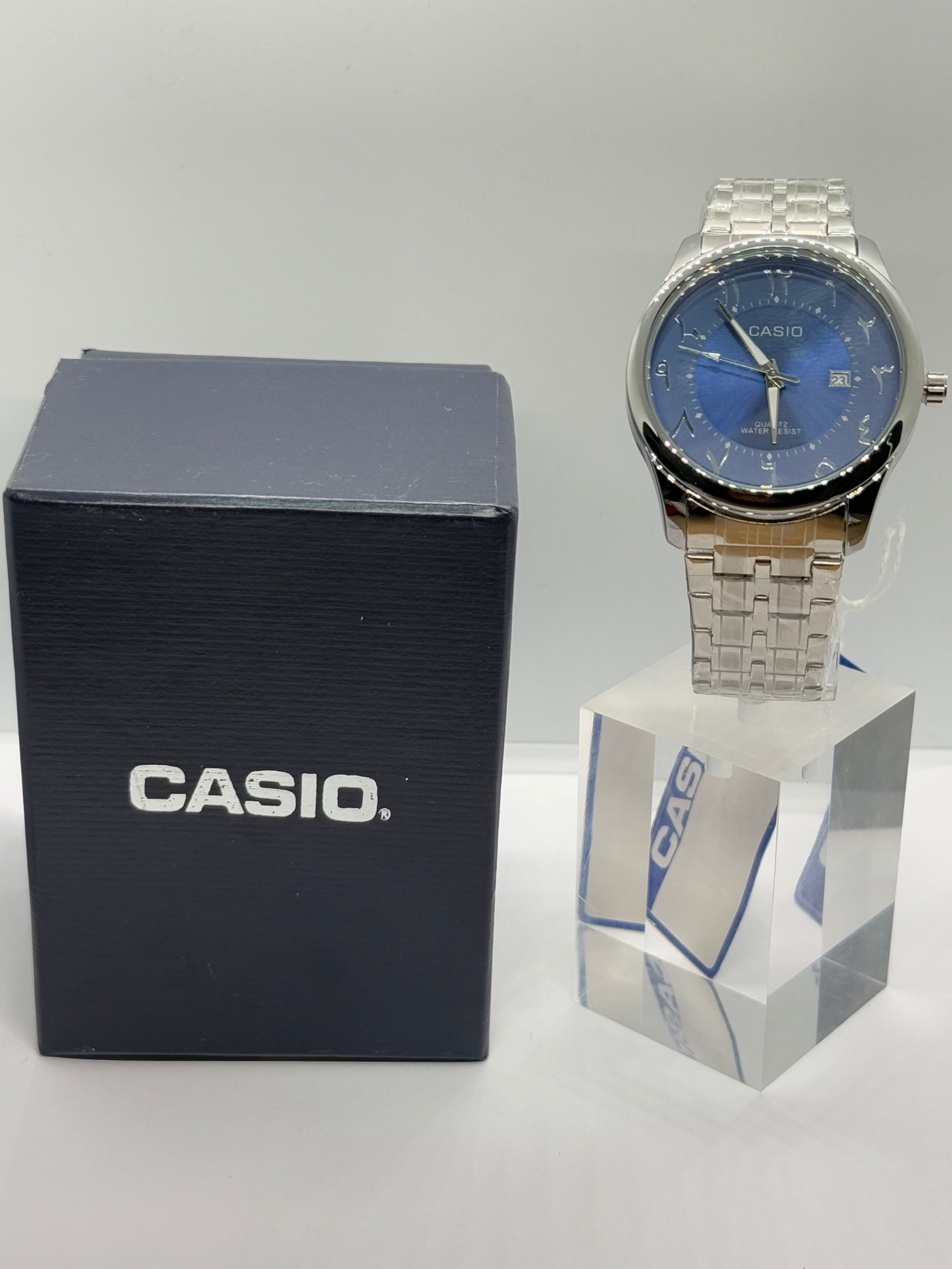 Casio Arabic (Navy Blue Face)