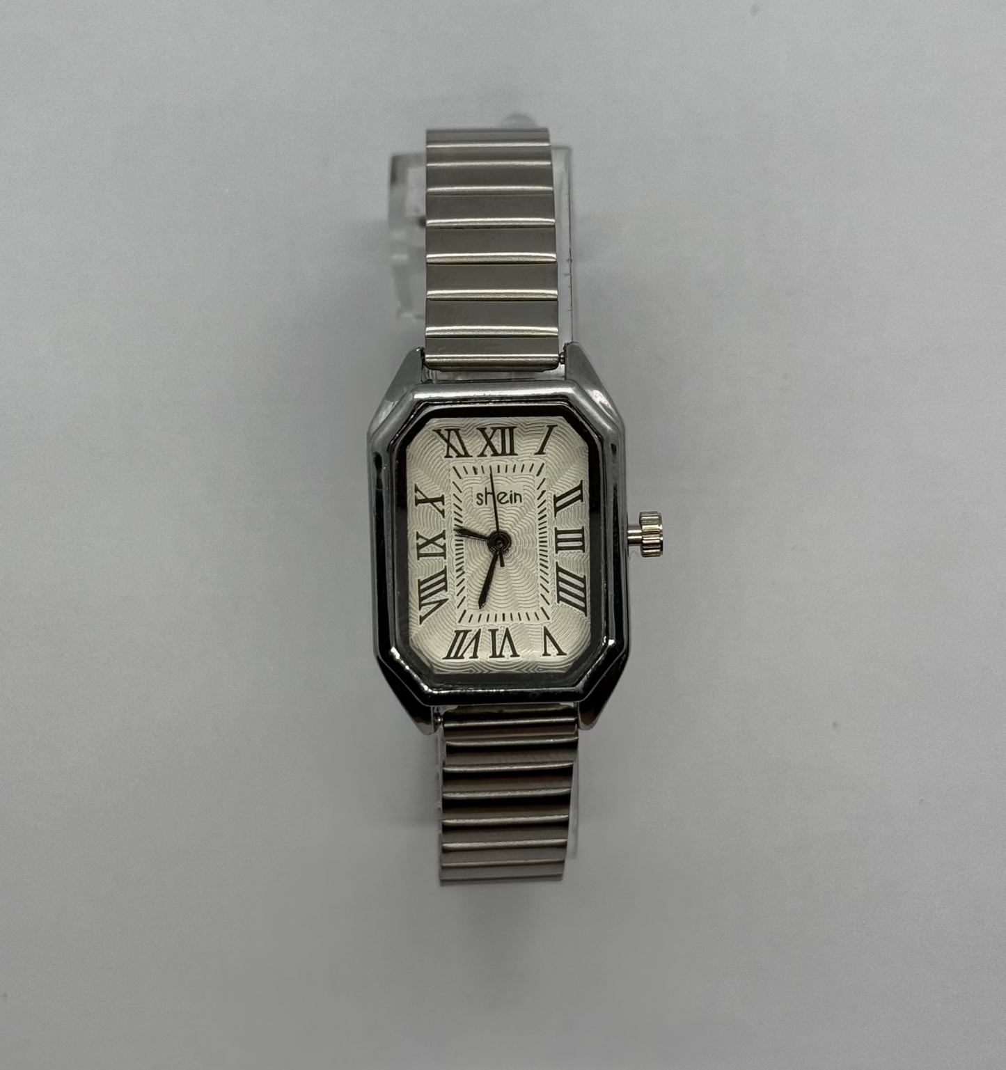 SHEIN For Here (Silver Strap- White Face)