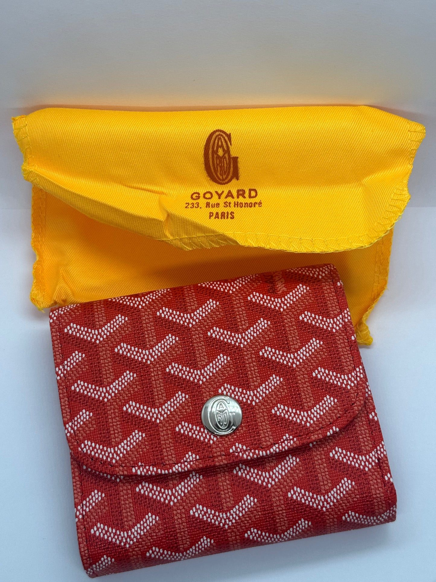GOYARD Red Wallet