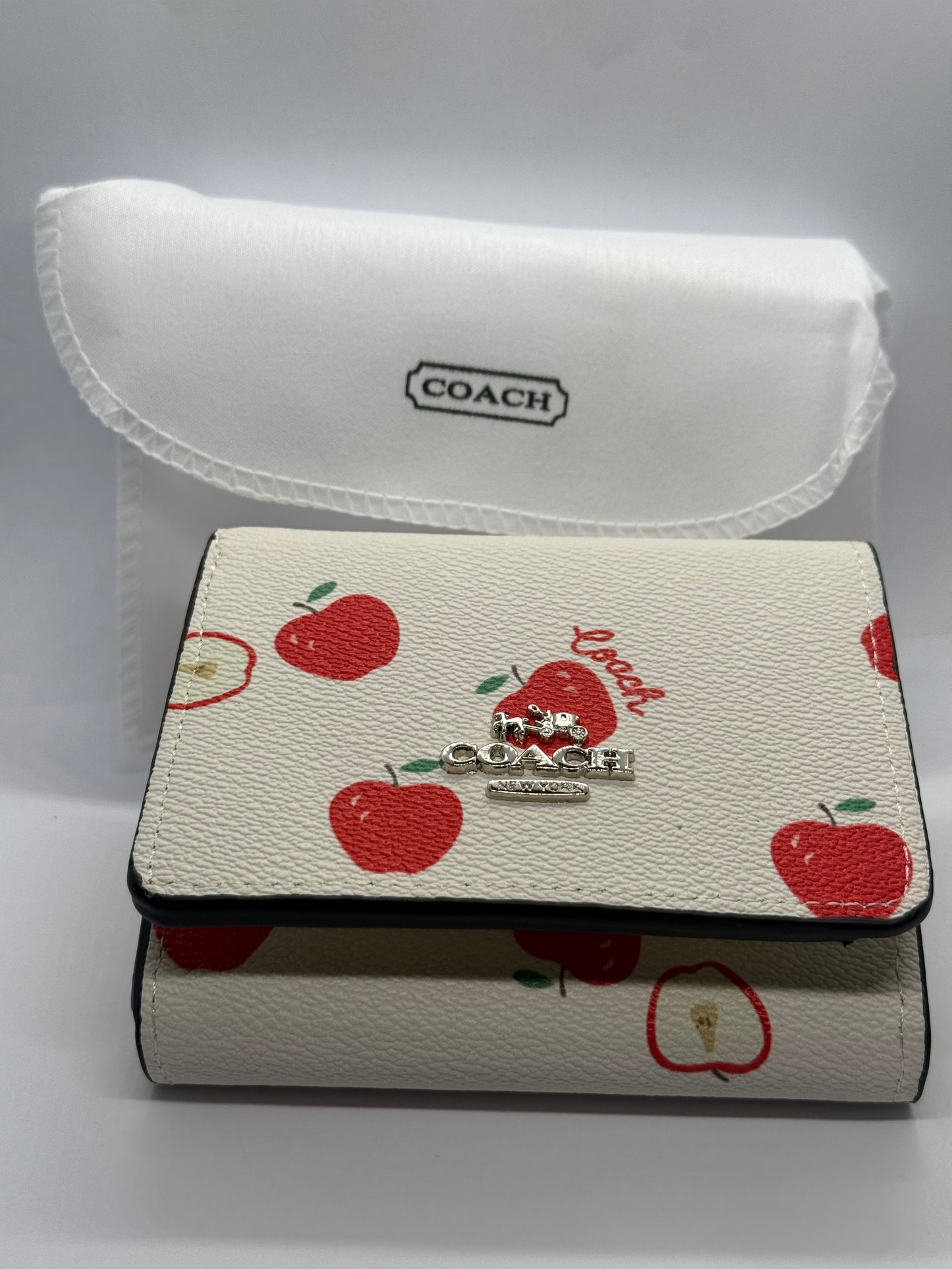 COACH White Wallet
