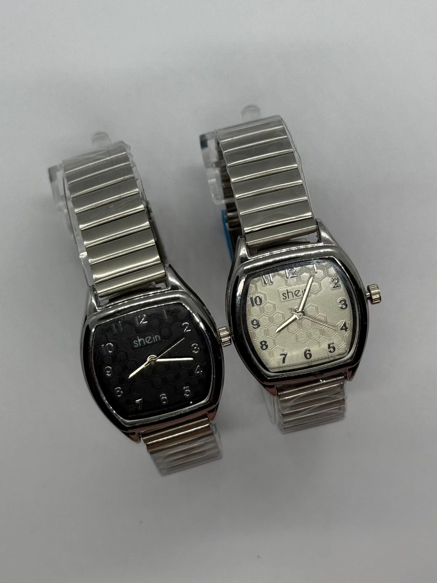 SHEIN For Her (Silver Strap - White Face)