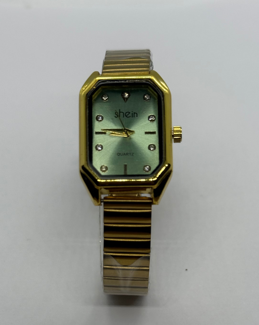 SHIEN For Her (Gold Strap - Green Face)