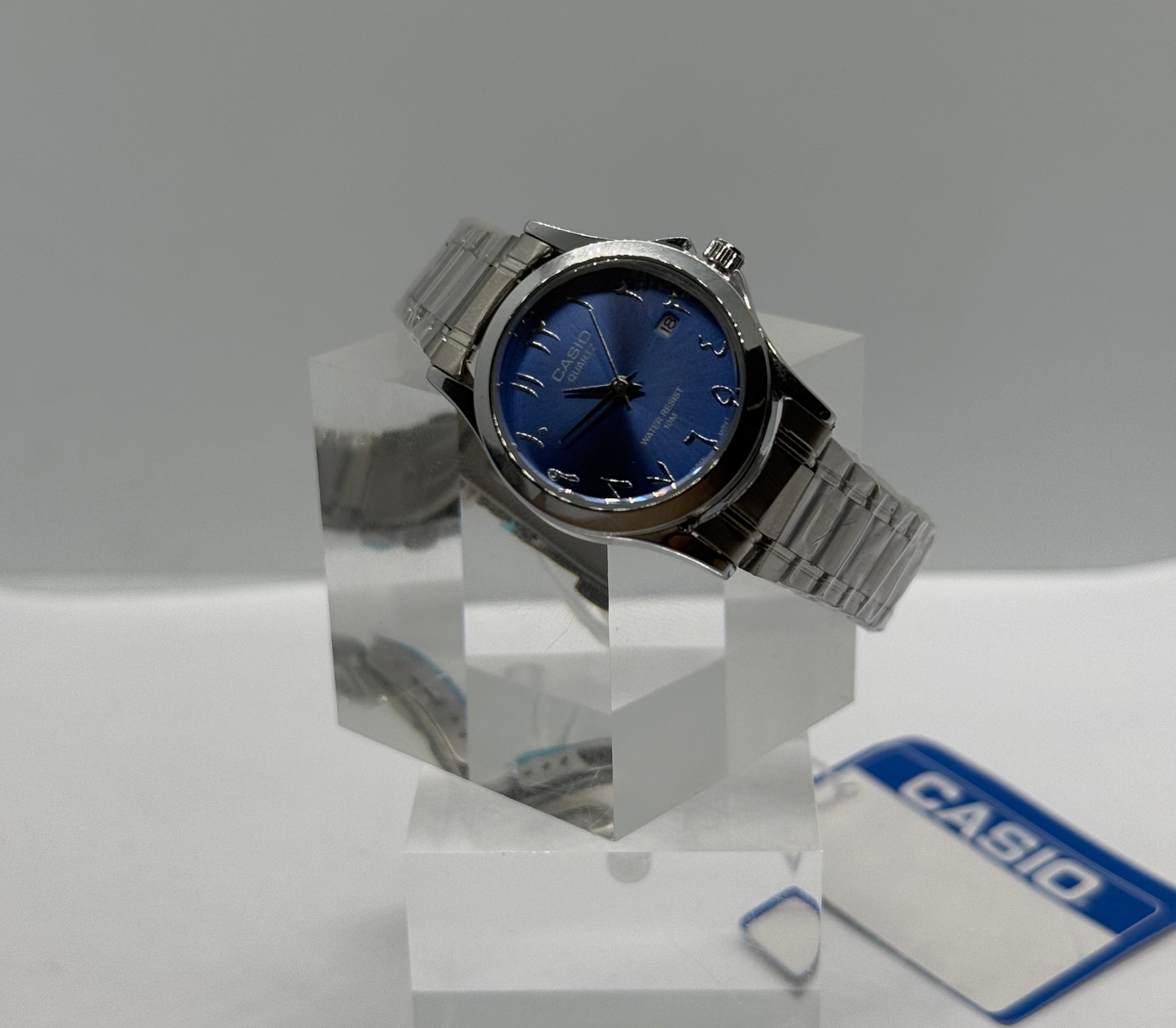 Casio Arabic For Her (Navy Blue Face)