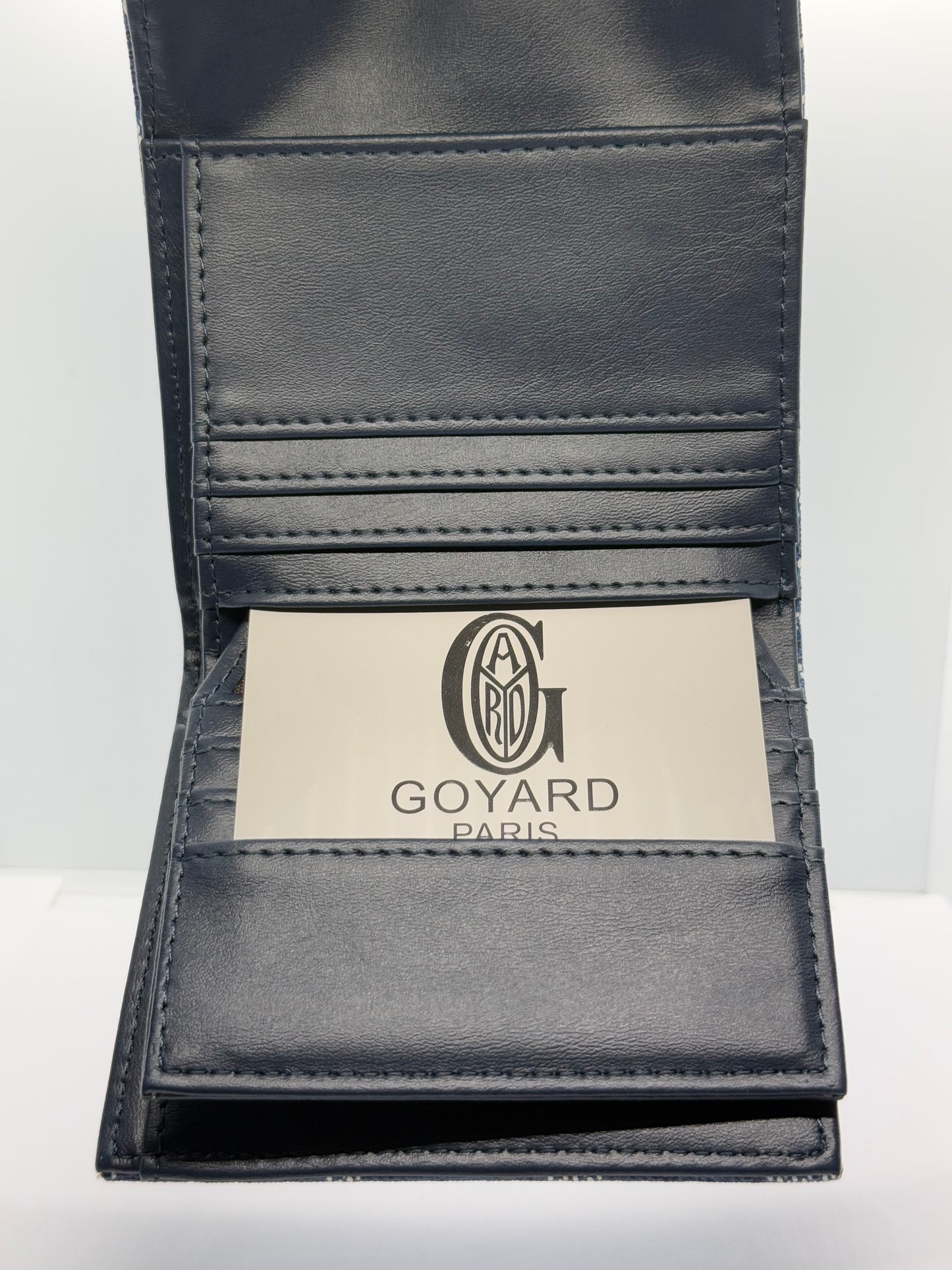 GOYARD Navy Blue Wallet